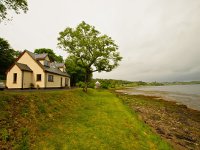 View of the B&B from the shore of Loch Snizort - Skeabost Bridge, Isle of Skye